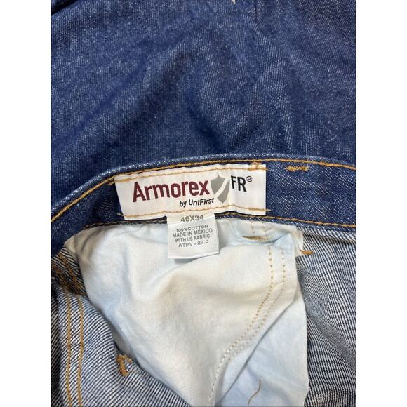 Armorex By Unifirst FR Fire Resistant Denim Jean Men 46x34 - Picture 4 of 7